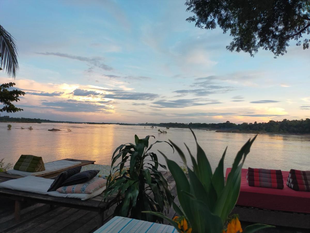 Pomelo Restaurant And Guesthouse- Serene Bliss, Life In The Tranquil Southend Of Laos Ban Khon Exterior foto